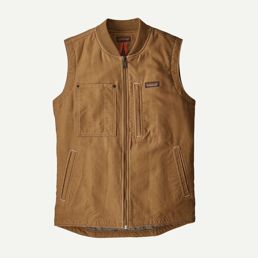 Men's All Seasons Work Vest in Coriander Brown